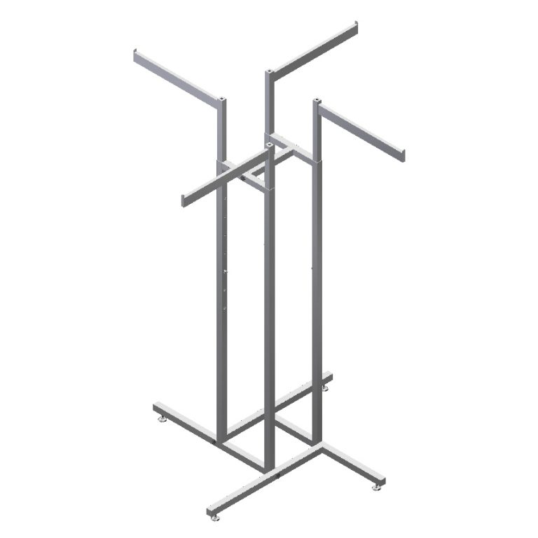 4 WAY RACK -4 ST. RECT. ARMS - Kin-Lai