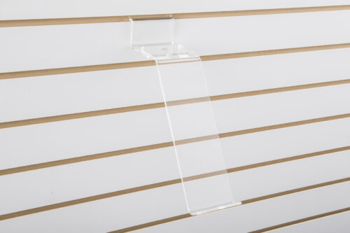 PLEXI SHOE DISPLAYER WITH HEEL STOP