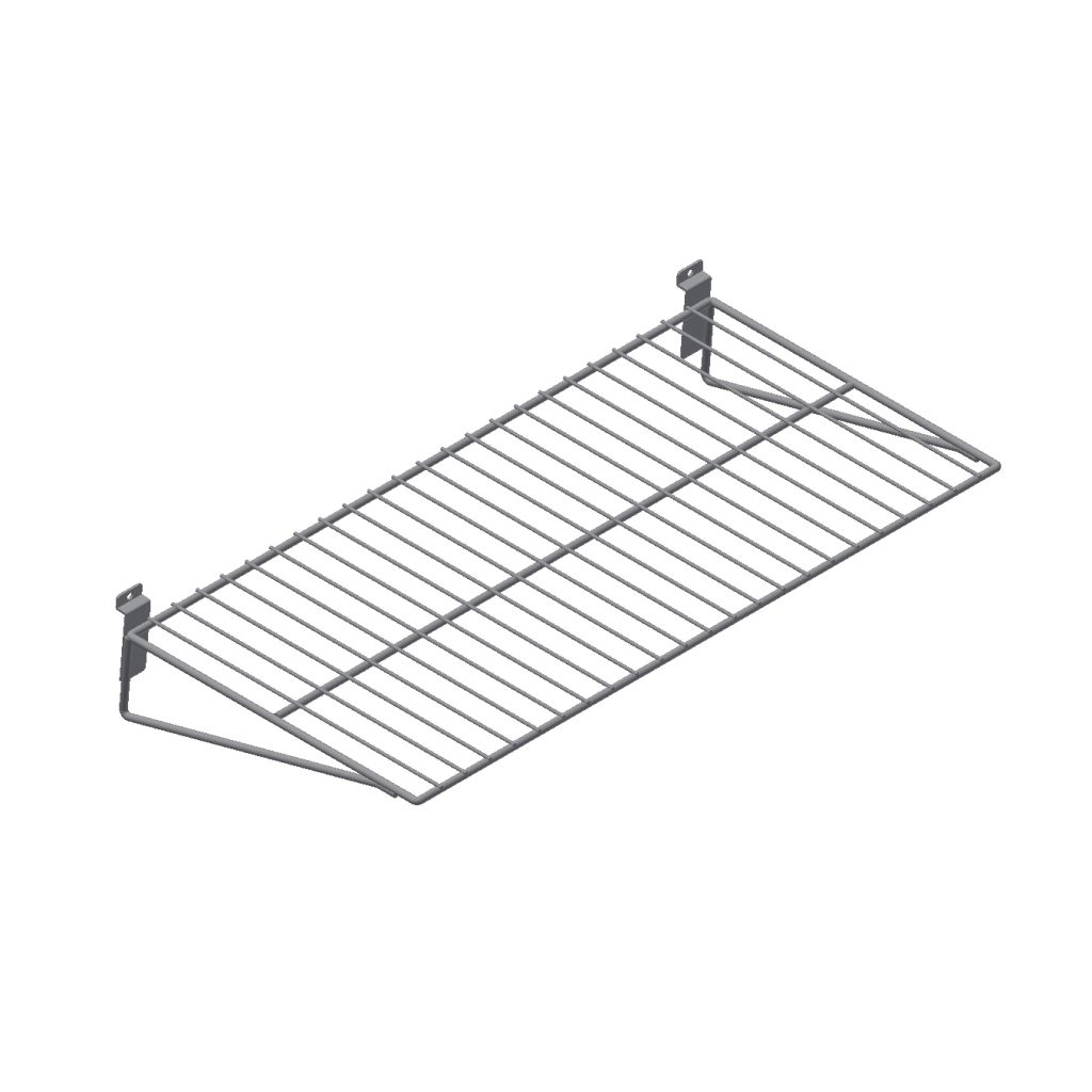 24''L x 12''W wire straight shelf KinLai