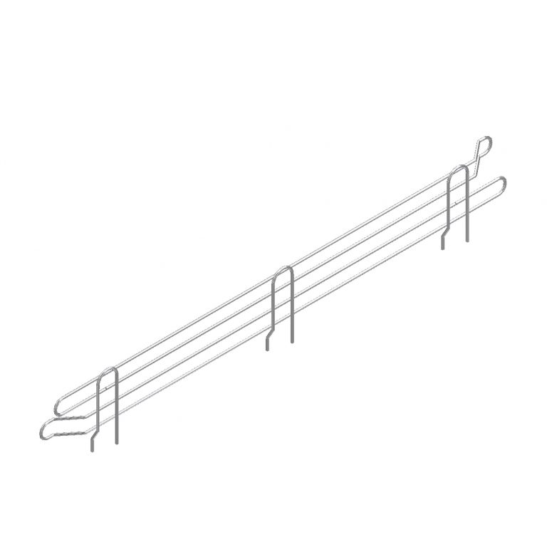 48" x 4" wire shelf ledge KinLai